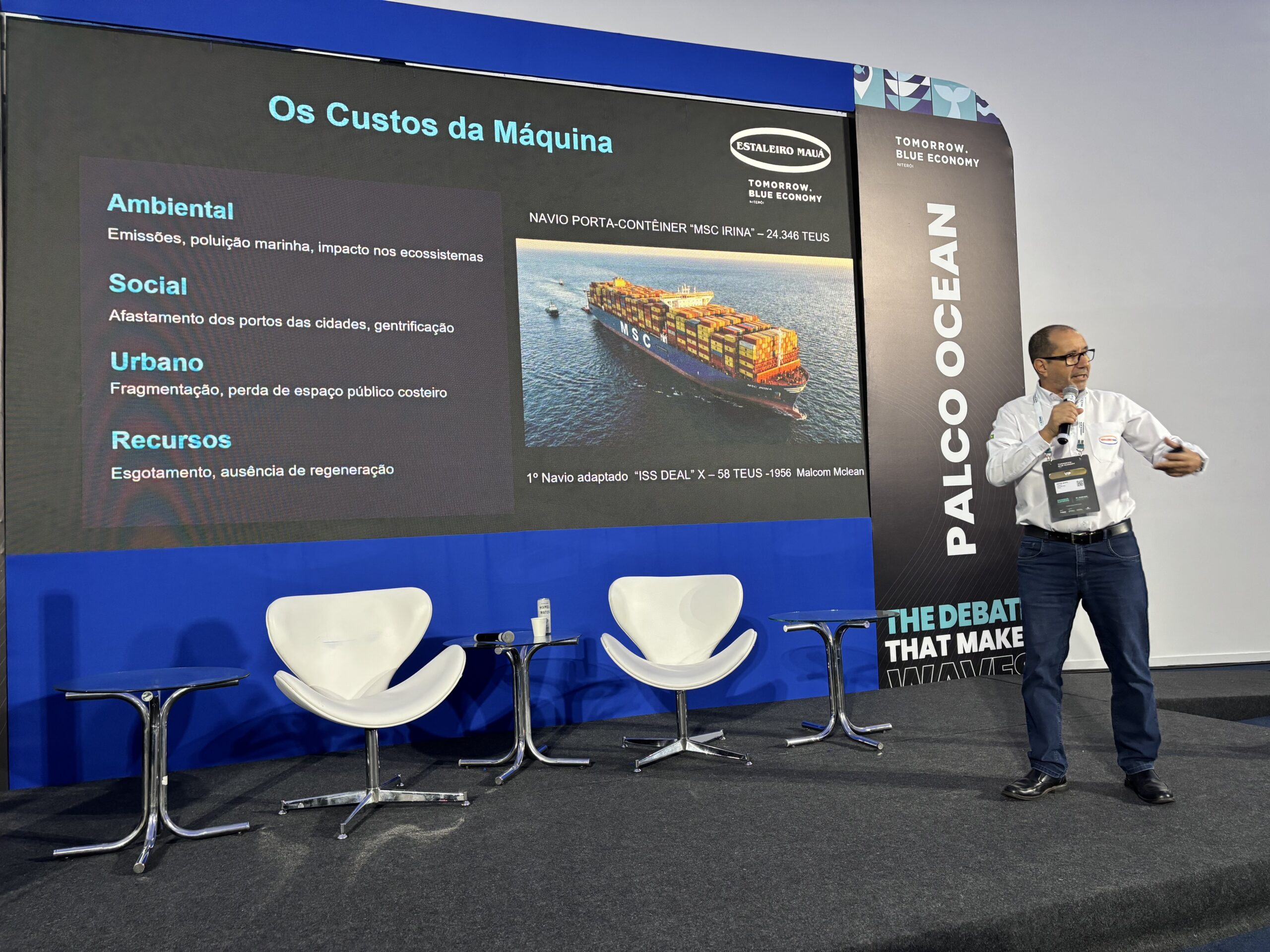 Estaleiro Mauá participa da Tomorrow Blue Economy Niterói 2025