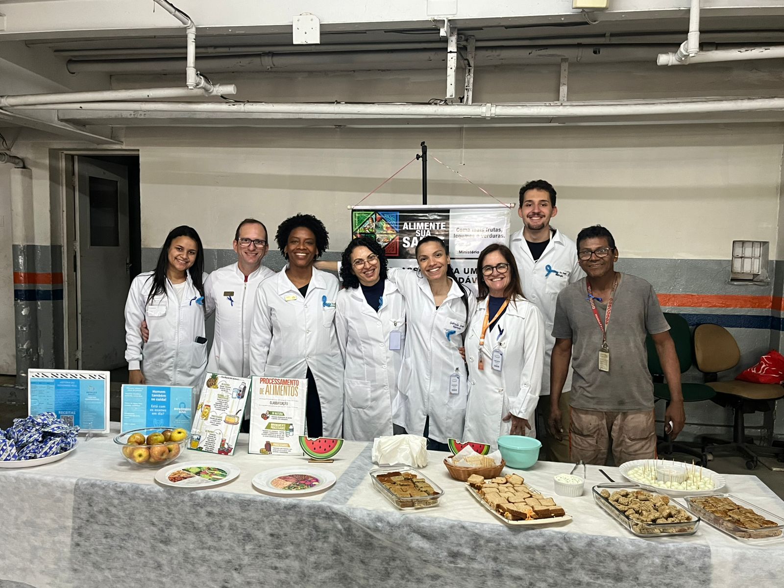 Estaleiro Mauá realiza Ação de Saúde do Homem e Nutrição