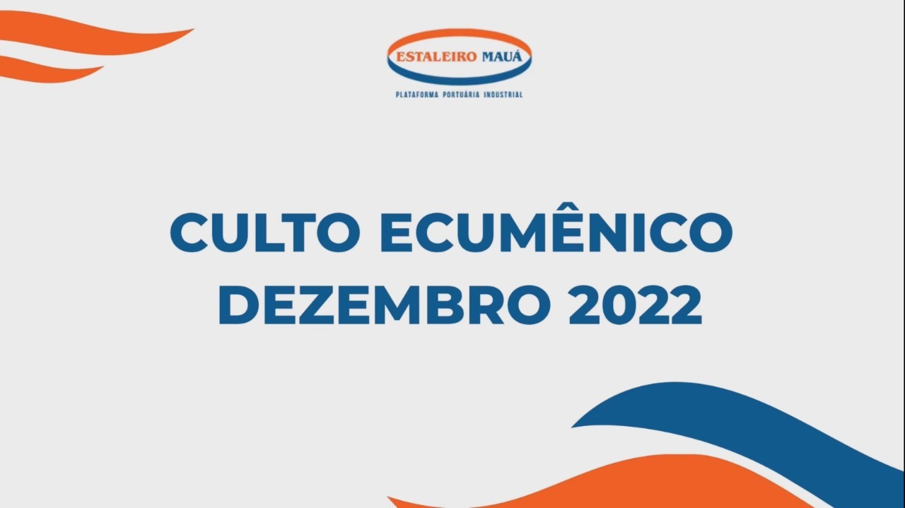 Culto Ecumênico Dezembro 2022