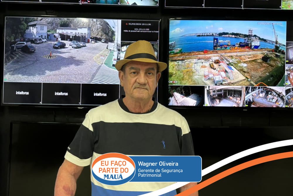 Wagner Oliveira: Uma Jornada de Compromisso e Excelência na Segurança Patrimonial do Estaleiro Mauá.