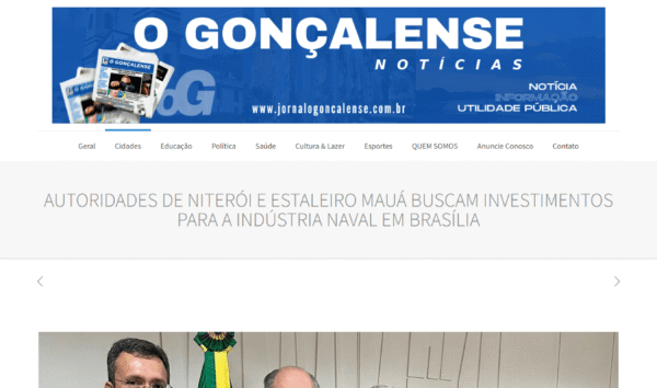 Autoridades de Niterói e Estaleiro Mauá buscam investimentos para a Indústria Naval em Brasília