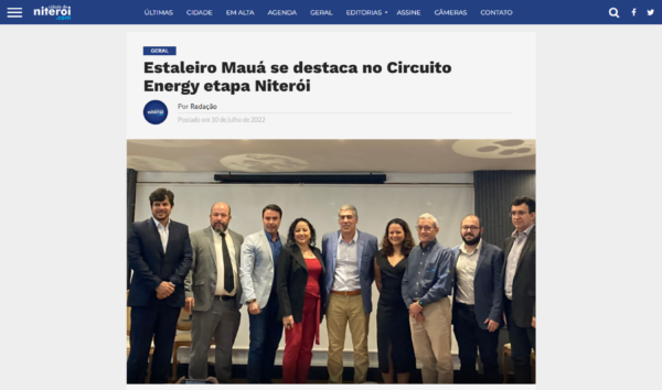 Estaleiro Mauá se destaca no Circuito Energy etapa Niterói